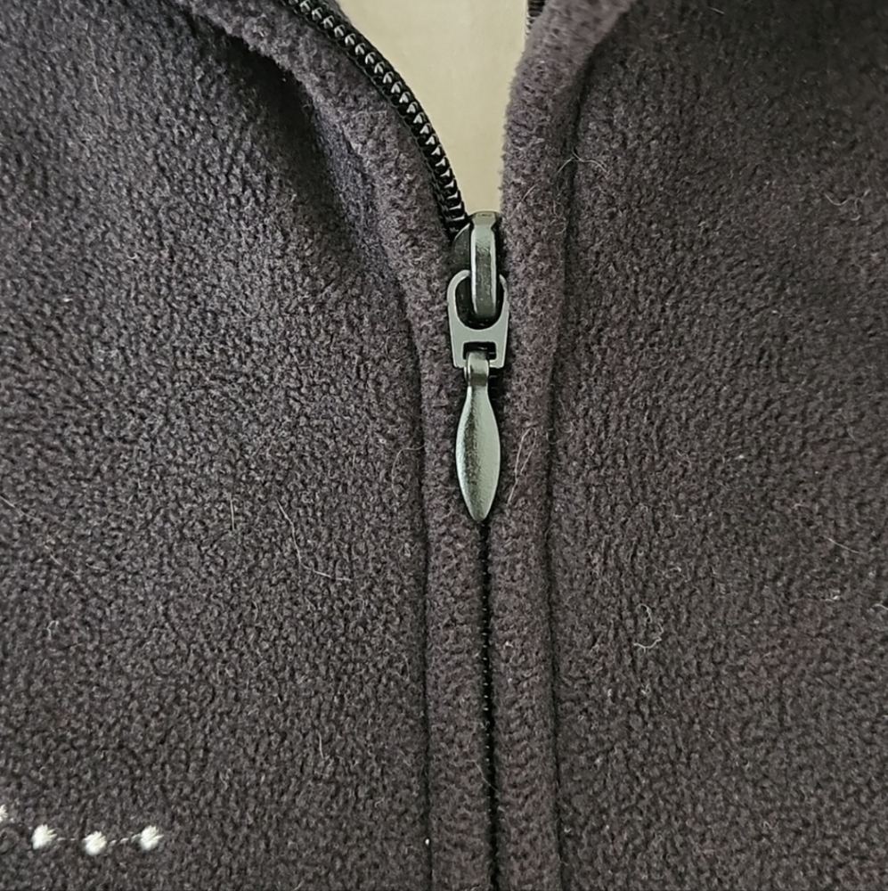 Halloween Fleece Embroidered Vest, M - Picture 5 of 5
